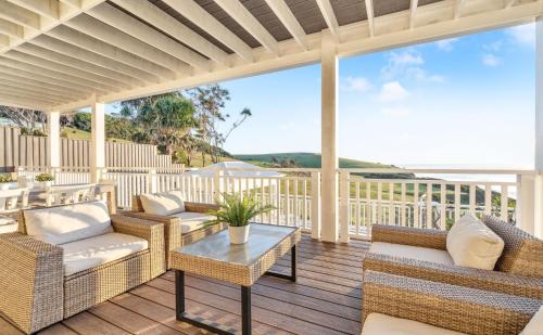 Ein Balkon oder eine Terrasse in der Unterkunft The Sands Gerroa