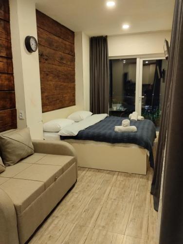 Lova arba lovos apgyvendinimo įstaigoje Borjomi View