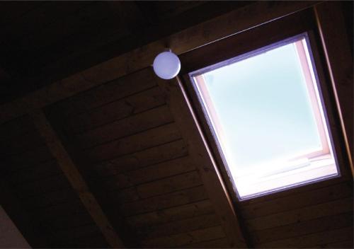 a window in a room with a ceiling at Le Corti - Dimora storica in Polistena
