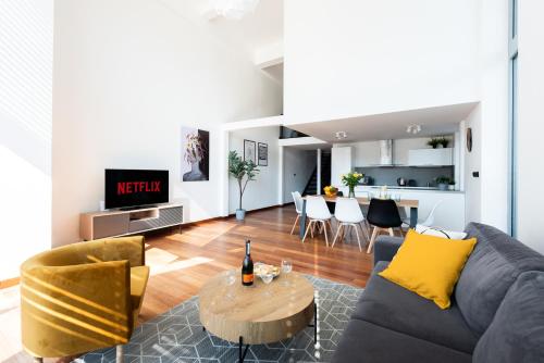 Penthouse in the city center on Krizikova