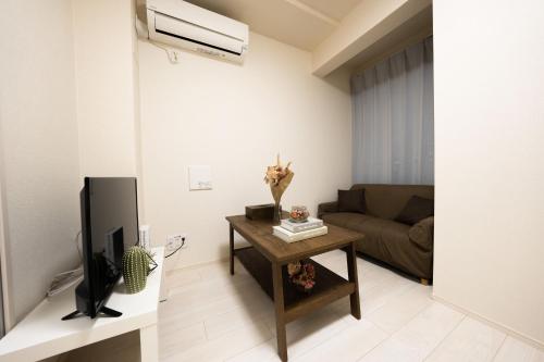 Χώρος καθιστικού στο FL Residence Shinjuku II