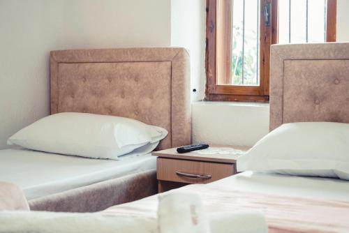 Guesthouse Arberにあるベッド
