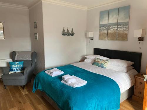 Katil atau katil-katil dalam bilik di 8Murrayfield, St Abbs