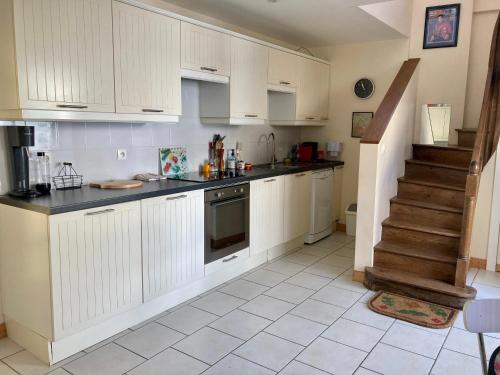 Køkken eller tekøkken på Maison de village - MadreMia ! A proximité de Bagnoles de l'Orne