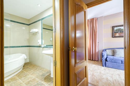 Ένα μπάνιο στο Hostal Don Juan