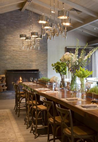 Restoran atau tempat lain untuk makan di Bernardus Lodge & Spa
