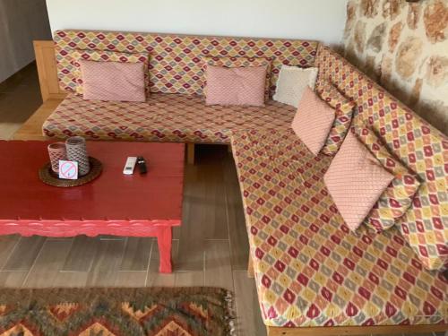 Χώρος καθιστικού στο Melihaus