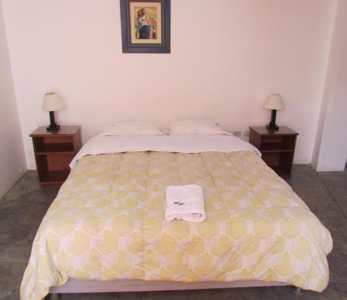 Katil atau katil-katil dalam bilik di Huanchaco Hostal