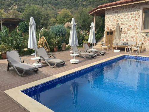 Πισίνα στο ή κοντά στο Melihaus