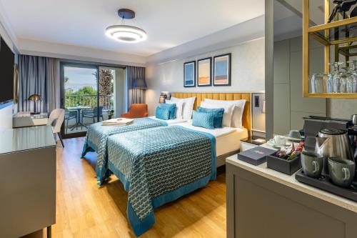 Kuchyň nebo kuchyňský kout v ubytování Arum Barut Collection - Ultra All Inclusive