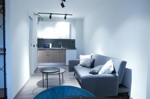 Kuchyň nebo kuchyňský kout v ubytování NATURA ROOMS
