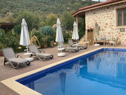 Πισίνα στο ή κοντά στο Melihaus