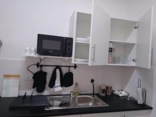 Køkken eller tekøkken på Casa dos Novelões