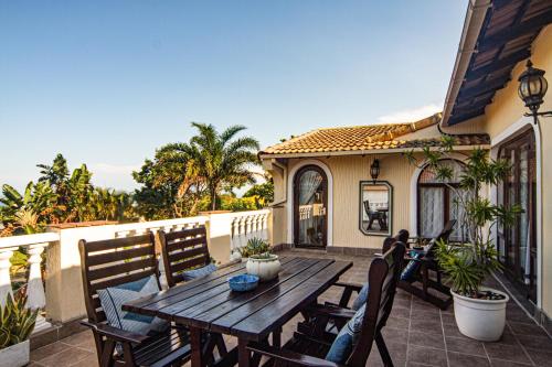 Balkoni atau teres di La Loggia Bed and Breakfast