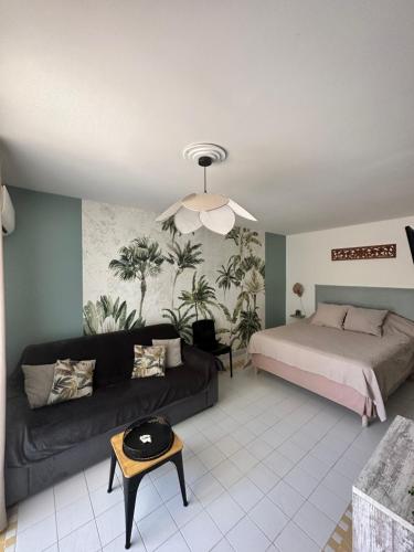 Nouveau le Ti Merveilleux du Manganao, accès plage