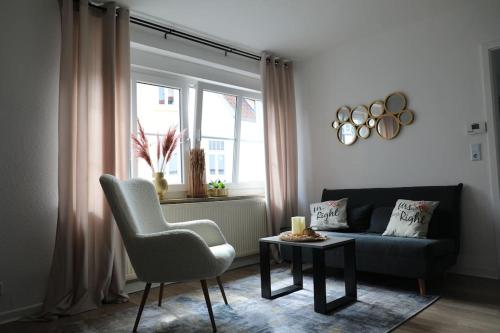Soester Altstadt Apartmentにあるシーティングエリア
