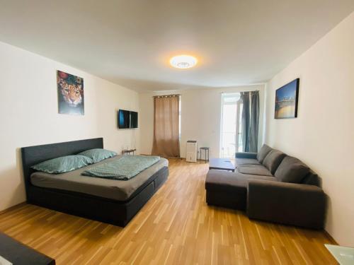 Χώρος καθιστικού στο Siebenbrunneng. Nice