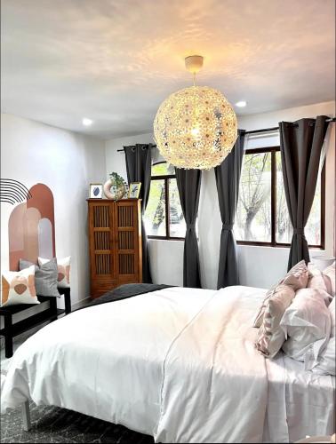 Postel nebo postele na pokoji v ubytování Casa Coral