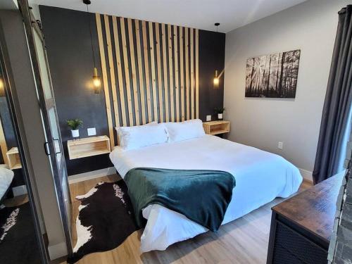 Postel nebo postele na pokoji v ubytování Scenic Luxury Villa!