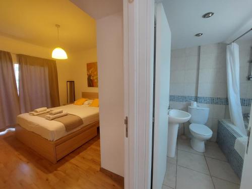 Koupelna v ubytování Palm Beach Apartment 26