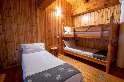 Una cama o camas en una habitación de Il Bisteca