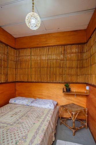 Auá Hostelにあるベッド