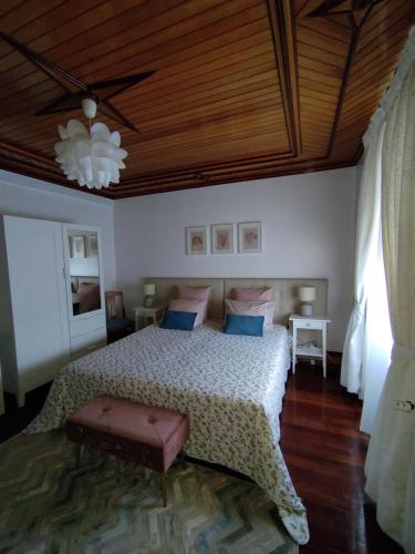 Кровать или кровати в номере Hotel de Charme Casa Fundevila