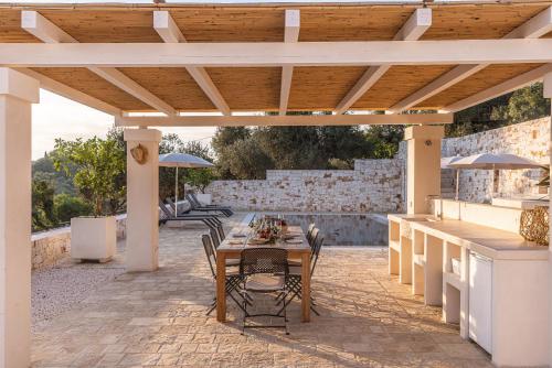 Un patio o zona al aire libre en I Sette Coni