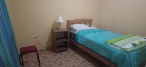 En eller flere senge i et værelse på Los Huertos de Cañete