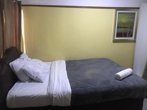 Un pat sau paturi într-o cameră la Awesome Executive Lodge
