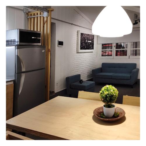 Η κουζίνα ή μικρή κουζίνα στο CASA TRANSFORMER