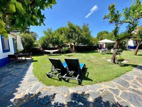 Κήπος έξω από το Quinta Alfaval