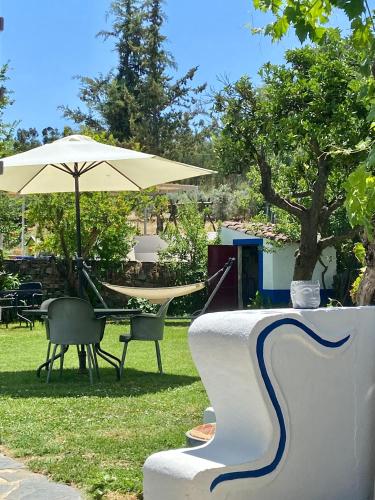 Κήπος έξω από το Quinta Alfaval