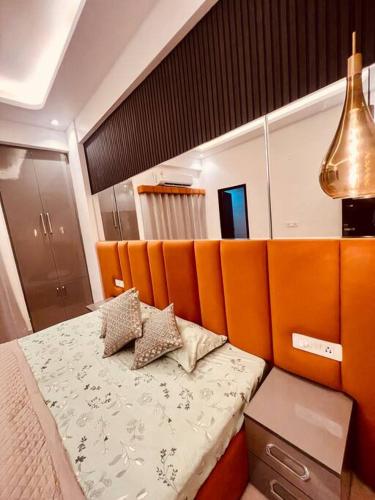 Postel nebo postele na pokoji v ubytování Olive Premium Apartment!