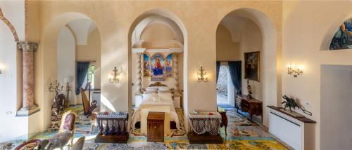 Χώρος καθιστικού στο Villa Barluzzi
