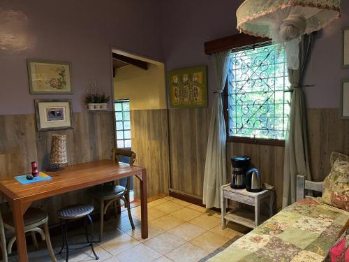 Ruang duduk di Lake View Studios