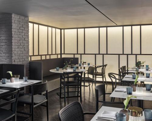 Restoran või mõni muu söögikoht majutusasutuses Hotel AKA NoMad