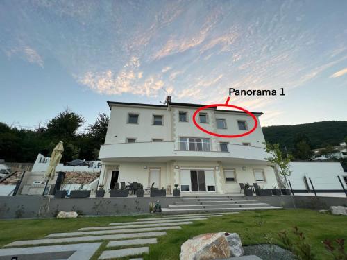 Villa Montana - Apartment Panorama 1 with beautiful sea view near Opatija