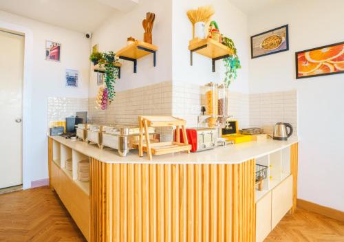 Køkken eller tekøkken på Bloom Hotel - Heritage Walk