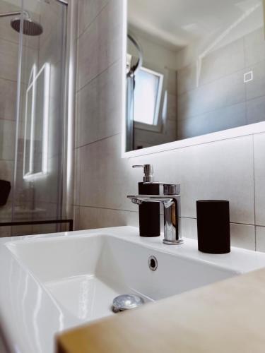 Koupelna v ubytování PrivLike apartment