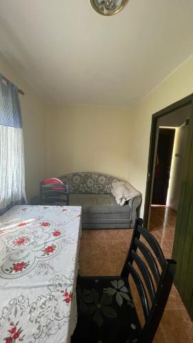 Un pat sau paturi într-o cameră la Prohujalo sa vihorom
