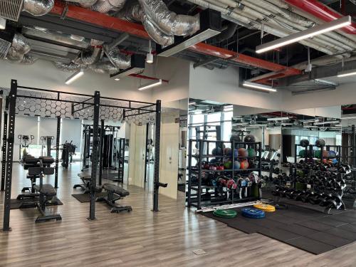 Gimnasio o instalaciones de fitness de Smart Apartment-District 7