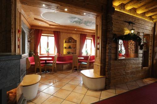 Posezení v ubytování Albergo Centrale
