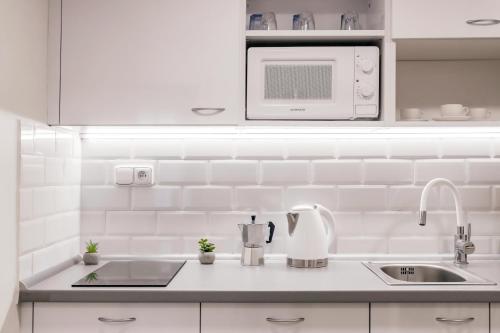 Dapur atau dapur kecil di King´s Road Residence