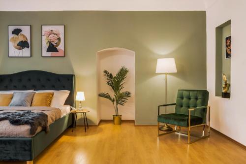 Ruang duduk di King´s Road Residence