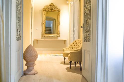 Гостиная зона в Boutique apartments