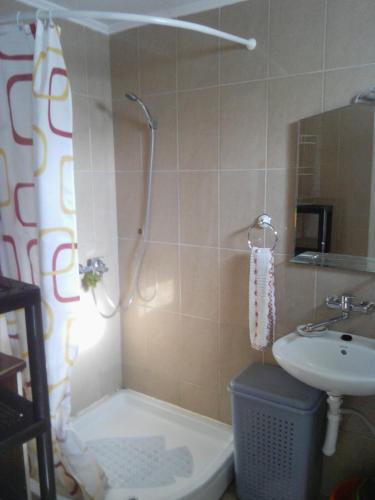 Ein Badezimmer in der Unterkunft "Poetsko ćoše" Nikole Tesle 86