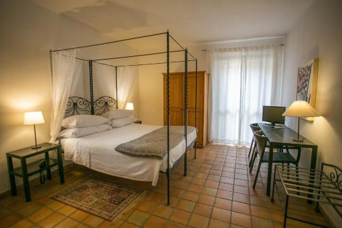 Кровать или кровати в номере Alla Giudecca