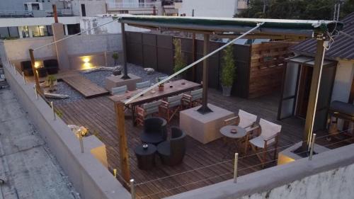 พื้นที่นั่งเล่นของ City Loft 6 (Stamatina's Luxury Apartments)