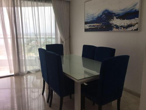 Χώρος καθιστικού στο The Vistana Eko Pearl Towers Apartment